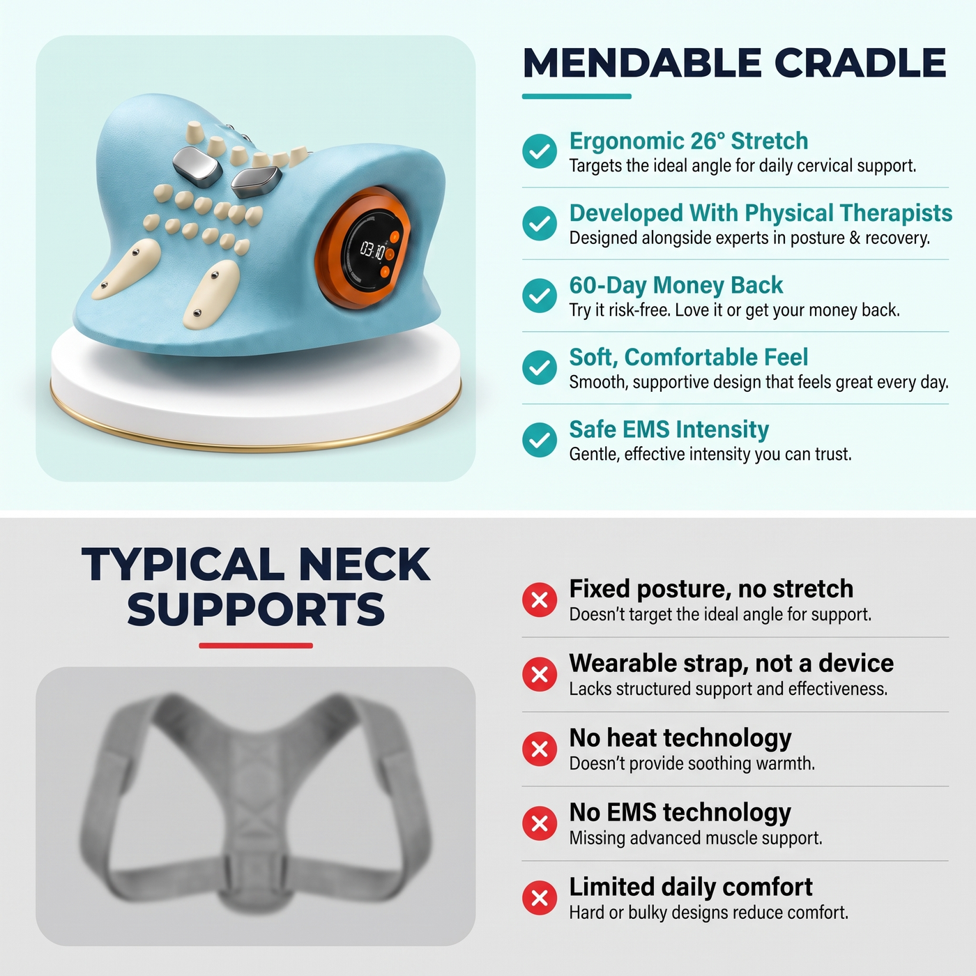 Mendable Cradle